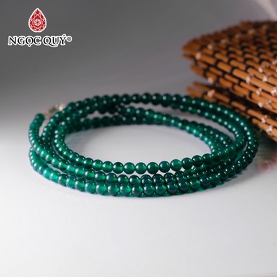 Vòng tay đá Mã não tự nhiên phối charm - Mẫu VC0169 - Ngọc Quý