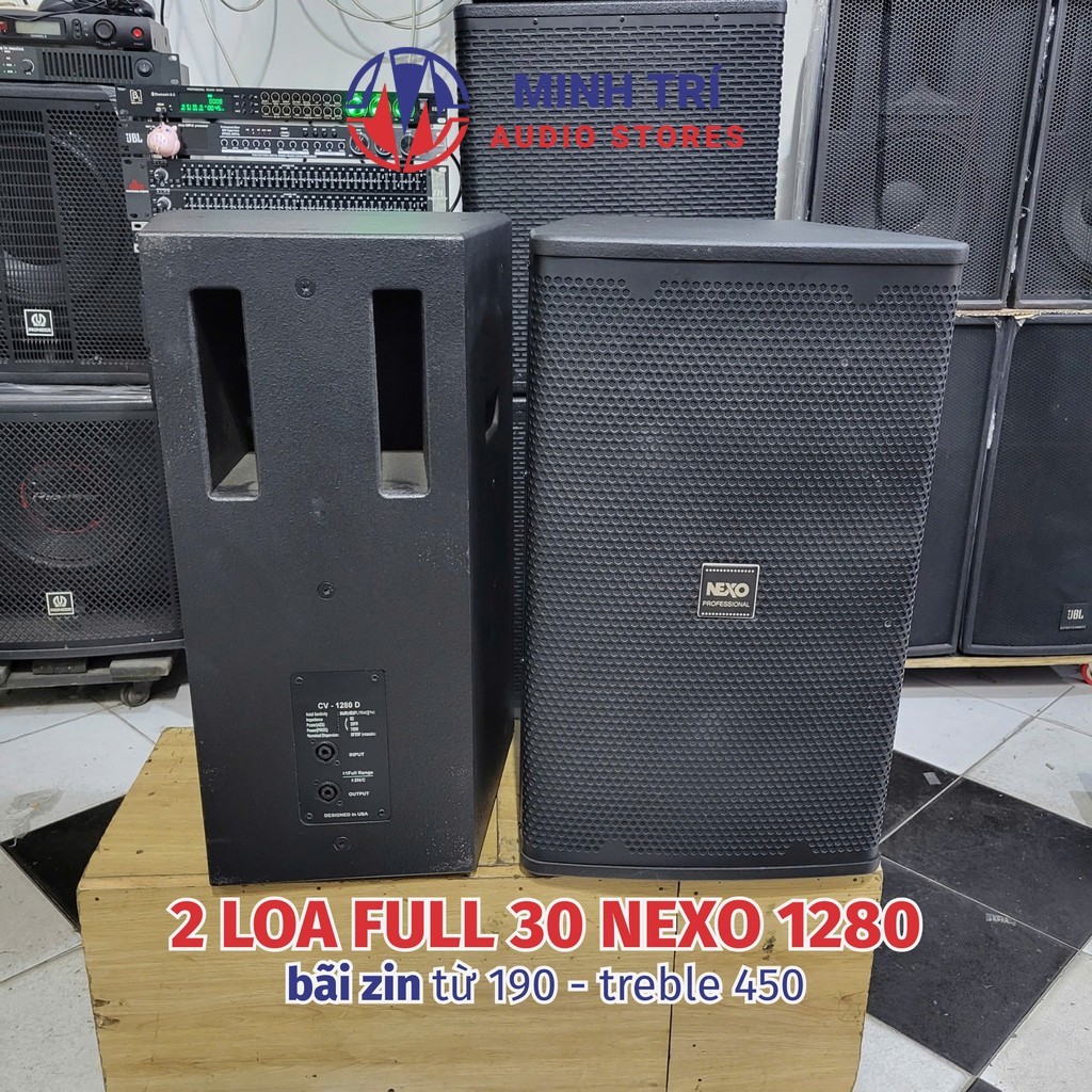 Loa Full 30 Nexo 1280 Bãi Zin 1400W (1 Đôi) - Loa Full bass 30 3 Đường Tiếng Hát Karaoke Cực Hay