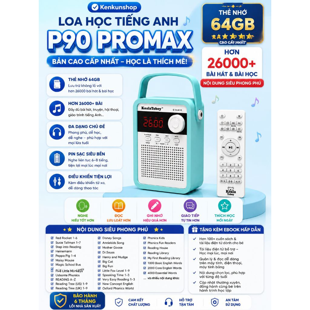 [MÀU XANH LAM P90 PRO MAX]LOA LOCI P90 BẢN NÂNG CẤP MỚI NHẤT