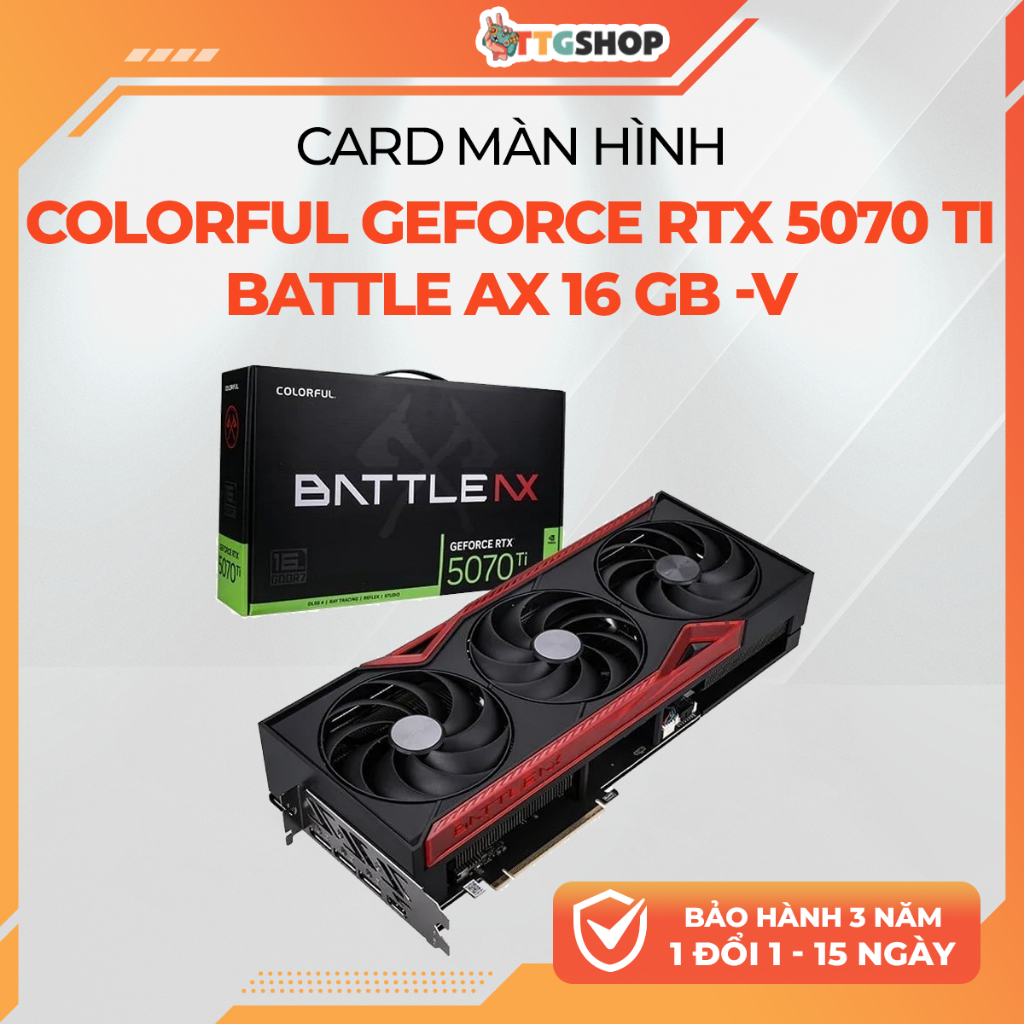 Card Màn Hình Colorful GeForce RTX 5070 Ti NB EX 16GB-V GDDR7 256Bit Gaming 4K