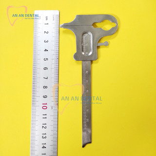 Thước đo cầu mão tròn – dài, dụng cụ đo kích thước phục hình nha khoa
