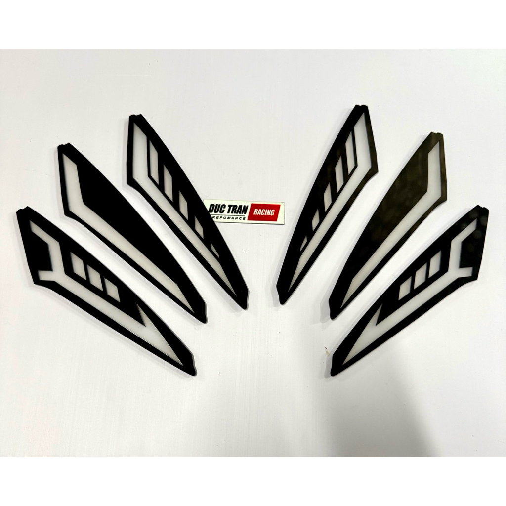 Phôi mica audi AB 2016 - 2019 không lộ led, ôm sát mặt kính, Phôi audi air blade 2016 - 2019