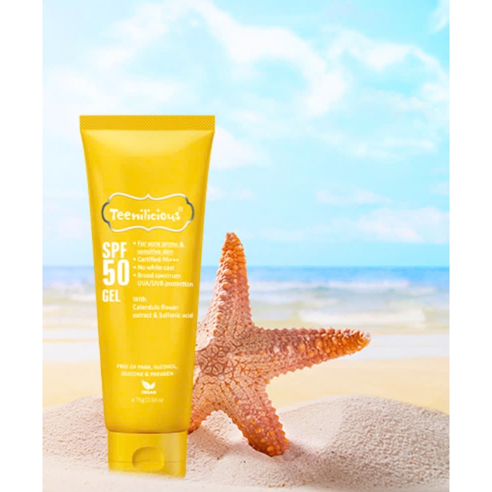 [TEENILICIOUS] Kem Chống Nắng Cho Da Dầu Mụn Teenilicious SPF 50 Gel Mỏng Nhẹ 75g - Hùng Lợi | BigBuy360 - bigbuy360.vn