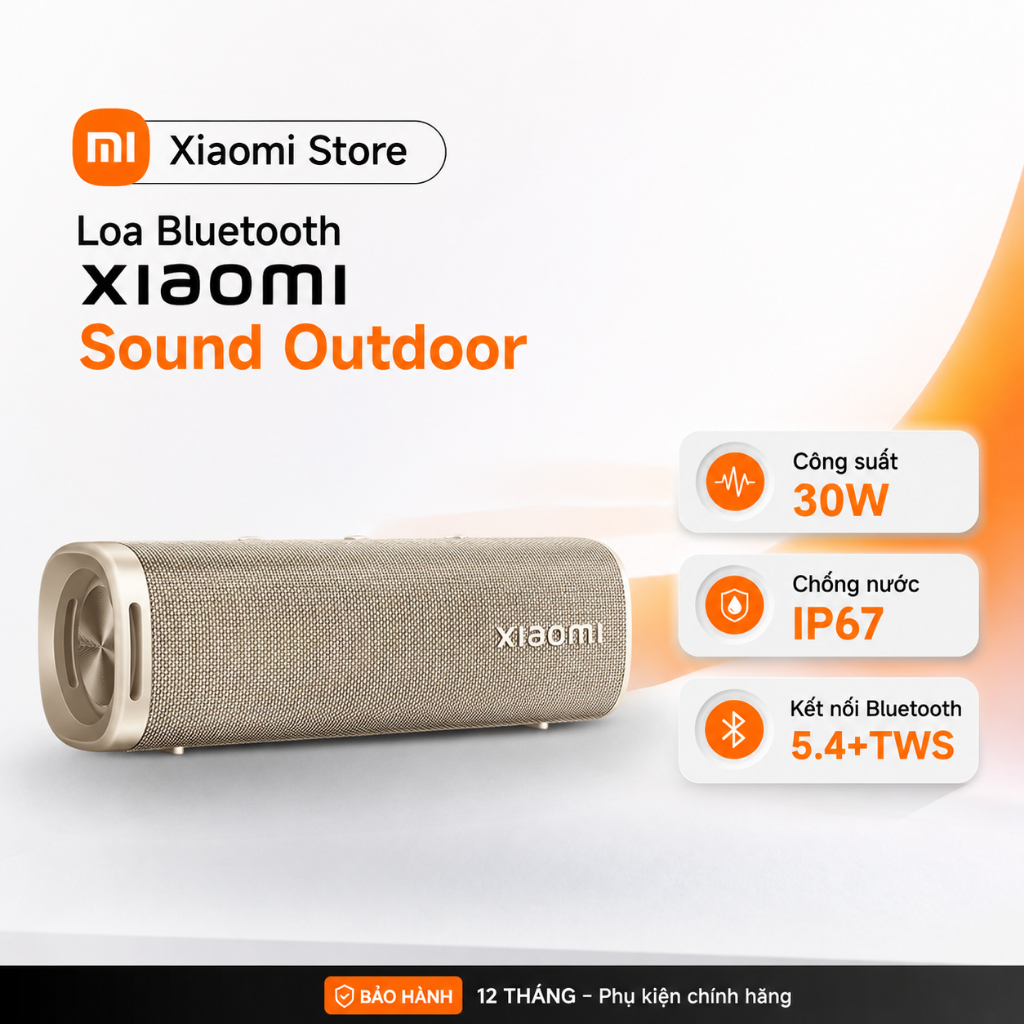 Xiaomi Sound Loa Bluetooth Outdoor 30w - Bảo Hành 12 Tháng