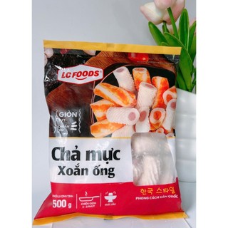 500g Chả Mực Xoắn Ông Lacusina