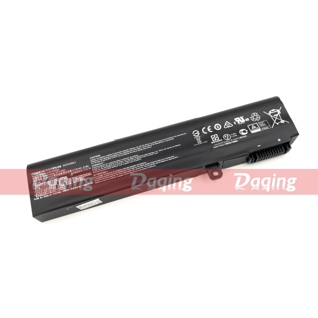 Pin laptop MSI GE62 GE72 GL62M GL72 GP72  BTY-M6H