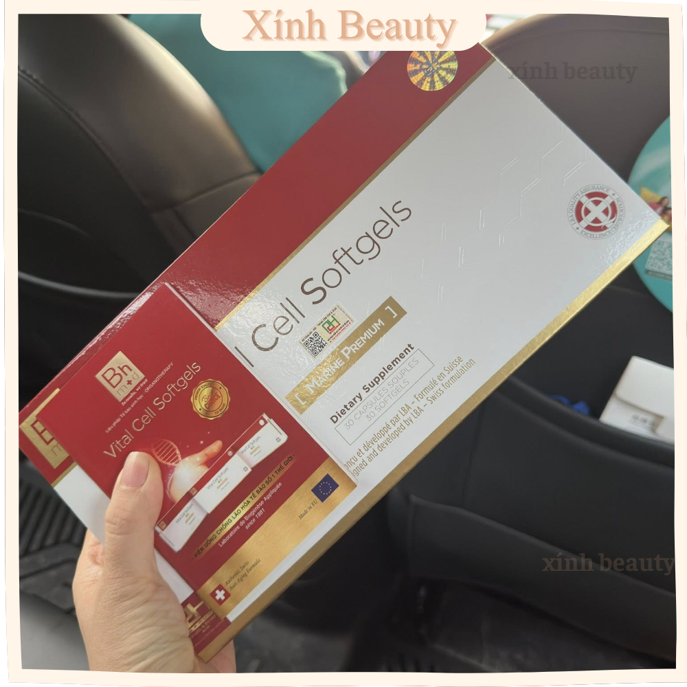 Viên uống BHMed Vital Softgels Premium Extract Thụy Sỹ 30 viên