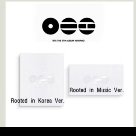 (sẵn)BTS ARIRANG album (seal), nguyên seal