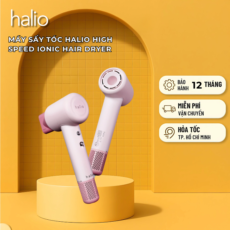 Máy Sấy Tóc Halio High Speed Ionic Hair Dryer