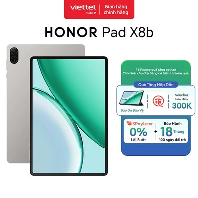 Máy Tính Bảng Honor Pad X8b 6GB+128GB | Màn hình 11" 90Hz | Snapdragon 680 4G | Pin 10100mAh