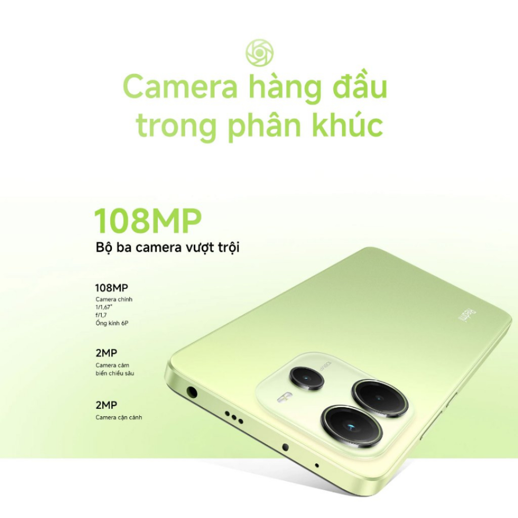 [TẶNG CỦ SẠC CHÍNH HÃNG] Điện Thoại Xiaomi Redmi Note 14 4G (6GB - 128GB) - Hàng Chính Hãng - Bản Demo | BigBuy360 - bigbuy360.vn