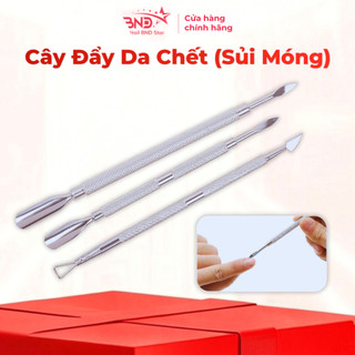 Cây đẩy da chết (sủi móng) - Cây cạo sơn gel, lấy khóe móng loại inox 304 chuyên dụng làm móng