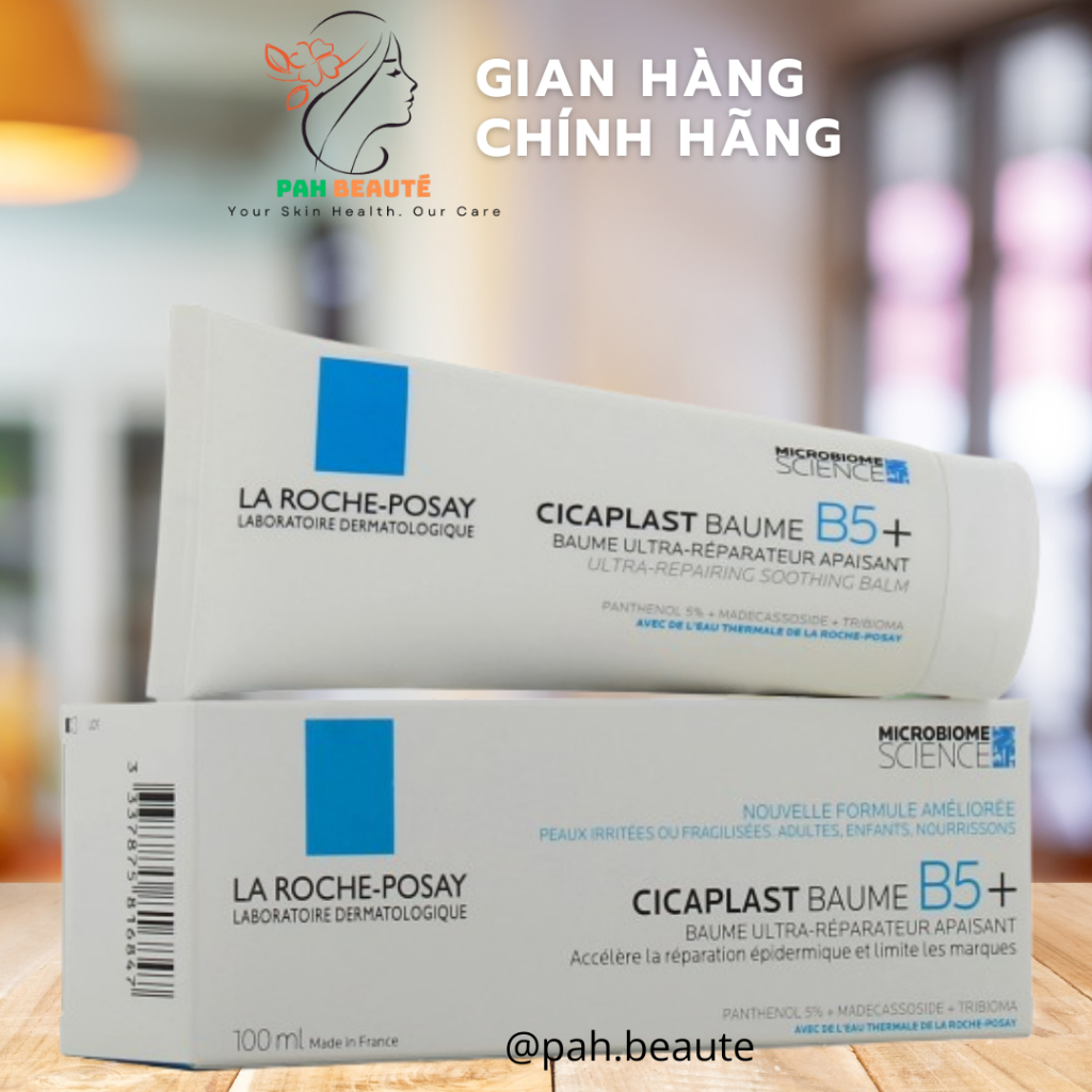 (50ml 100ml) Kem dưỡng phục hồi La Roche-posay Cicaplast B5