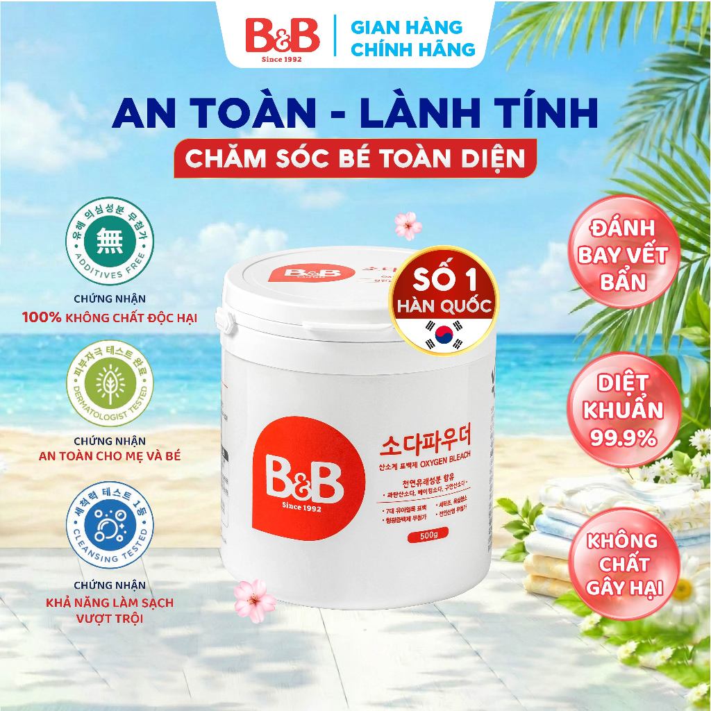 Backing soda giặt tẩy quần áo