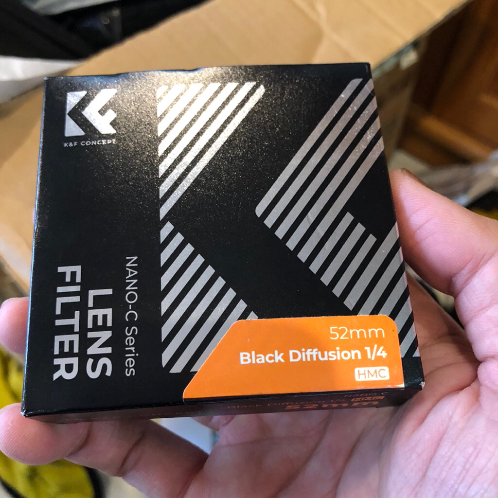 Kính lọc Filter K&F Concept Series Nano C - Black Diffusion 1/4 52mm kf01.2244