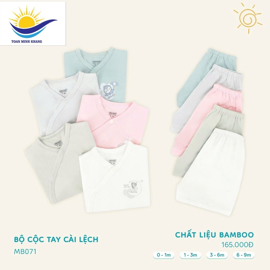 Bộ cộc tay dài lệch - MB071
