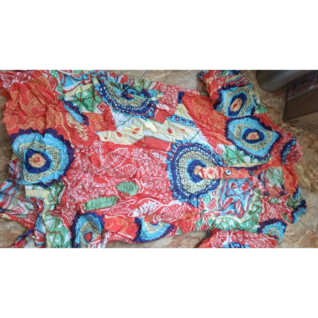 Pass Đầm Style Boho Thổ Cẩm