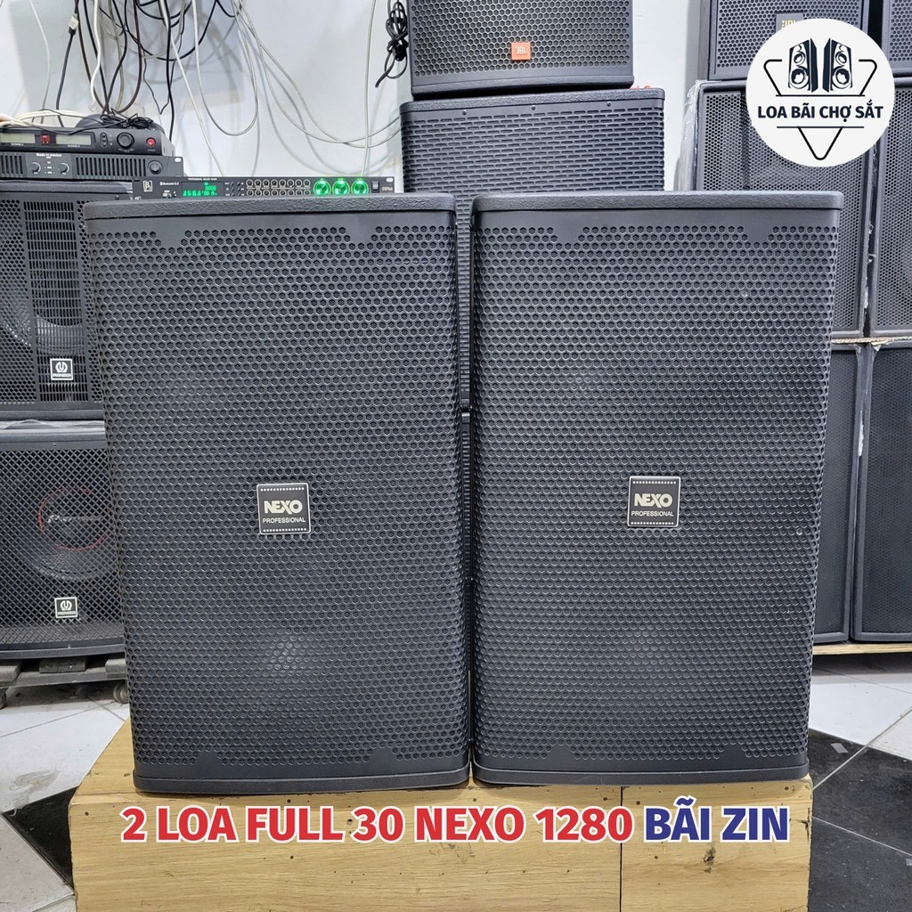 Đôi Loa Bãi Zin Nexo 1280 Bass 30 1400W - Loa Full 30 3 Đường Tiếng Bass Mạnh, Hát Karaoke Cực Hay