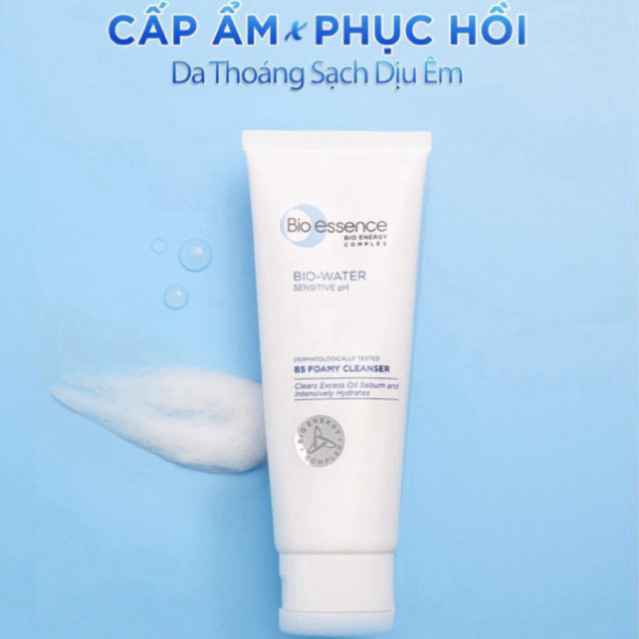 SỮA RỬA MẶT BIO- ESSENCE BIO WATER B5 100g