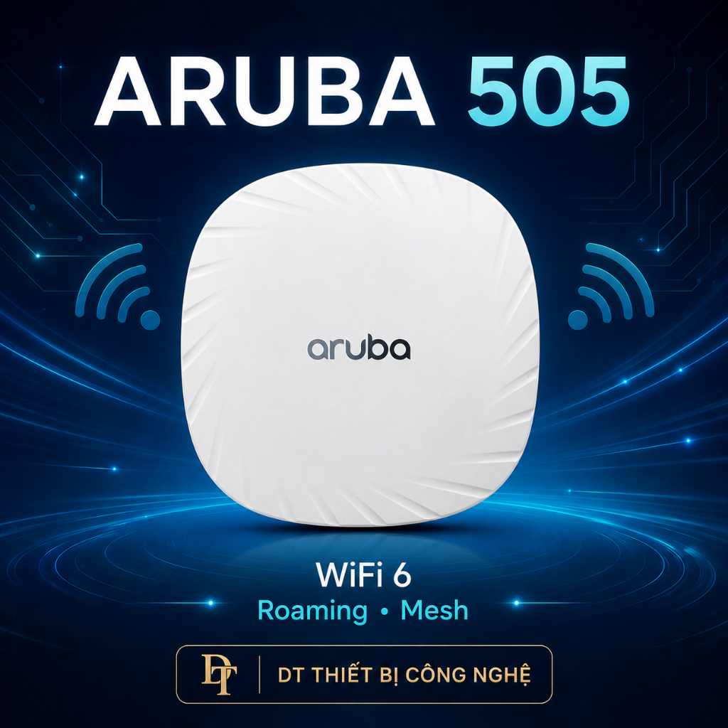 ✅ Aruba 505 Chuẩn AX ,  Bộ Phát Wifi Chuyên Dụng  , Roaming , mesh , Cung Cấp Wifi , Aruba ax 505