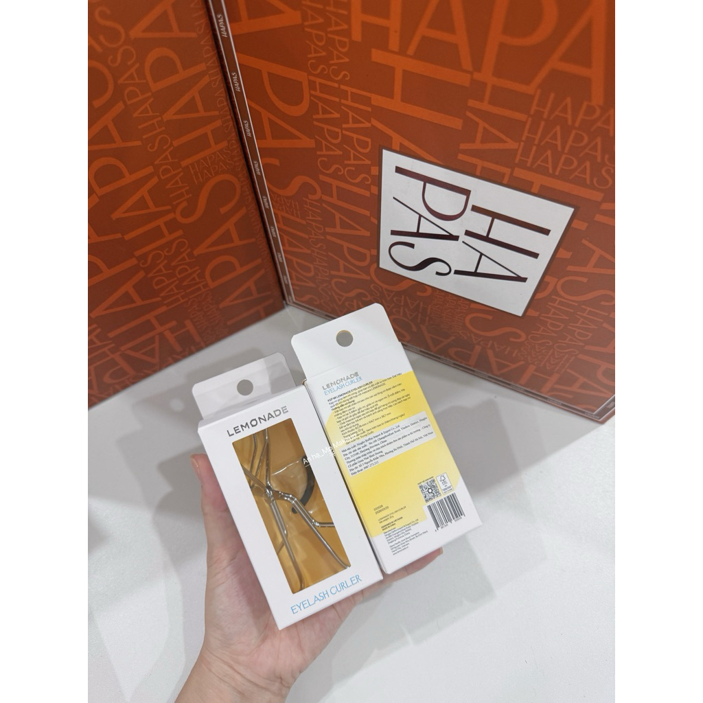 KẸP MI LEMONADE EYELASH CURLER - THIẾT KẾ CHỐNG KẸP MÍ, TẠO NẾP LÂU DÀI