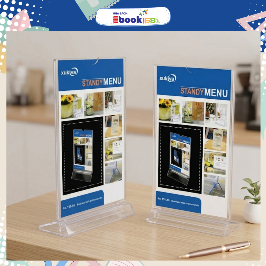 Bảng/khung Menu mica Xukiva A6