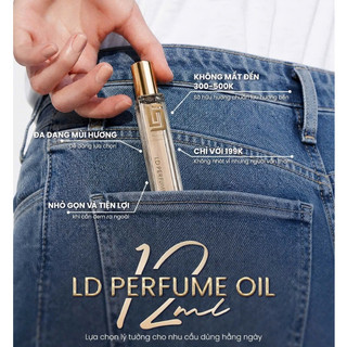 [TặngBọc] Tinh Dầu Nước Hoa ,  LD PERFUME OLI 12ml , Hẹn Hò Đi Tiệc Đi Chơi . Lưu Hương Lâu12h , LD , Nước Hoa Cho Bé