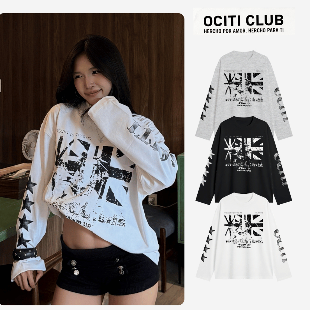 Áo Thun Tay Dài Form Boxy 280gsm SL OCITI CLUB Longsleeve Shirt COTTON nam nữ Unisex local brand