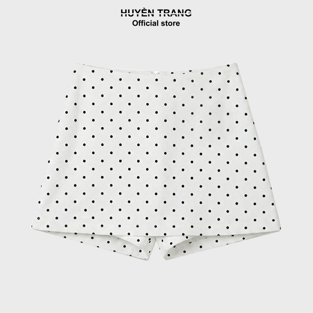 Chân Váy Nữ Chấm Bi Chữ A Có 3 Khóa Kéo Cạp Cao Kèm Quần Bảo Hộ Siêu Hot M865 | BigBuy360 - bigbuy360.vn
