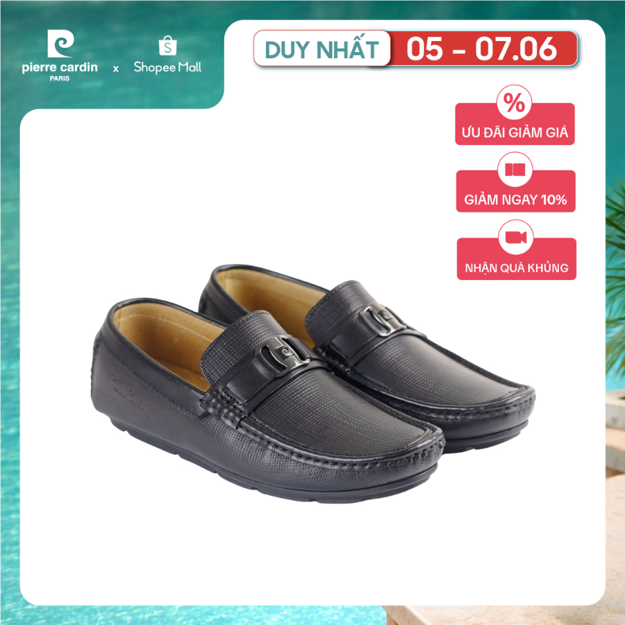 [CHỈ CÒN 39] Giày lười nam Pierre Cardin chính hãng cao cấp PCMFWL 708