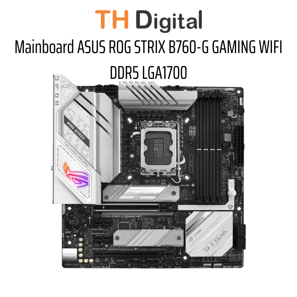 Mainboard ASUS ROG STRIX B760-G GAMING WIFI DDR5 LGA1700 - Hàng chính hãng