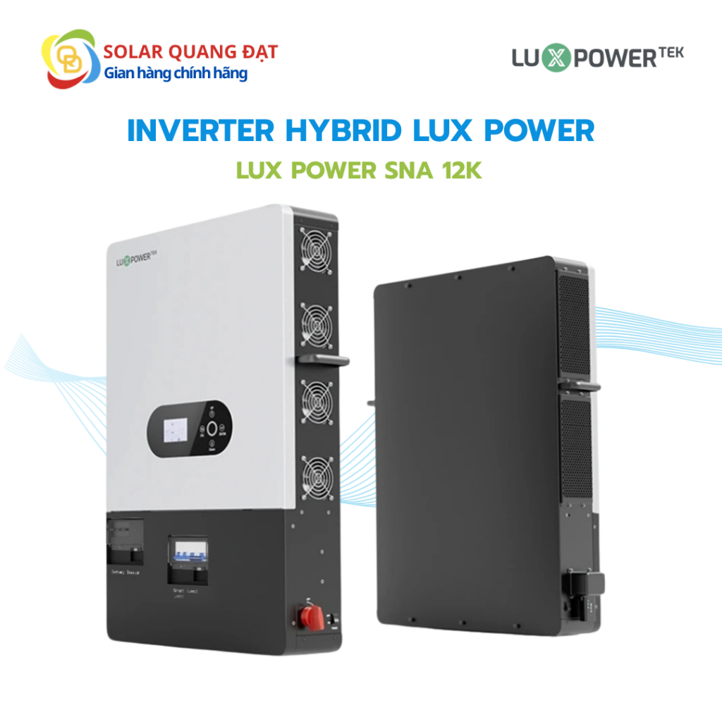 Biến Tần Hybrid Solax 12kW 1 Pha Hòa Lưới Lưu Trữ - Inverter SNA12K