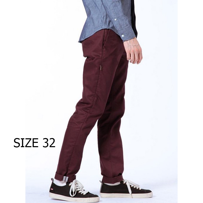 QUẦN DÀI KAKI NA COMMUTER REGULAR TAPER PANTS - SIZE 32