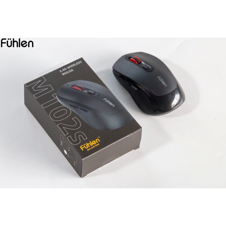 Chuột không dây Fuhlen M102s đen