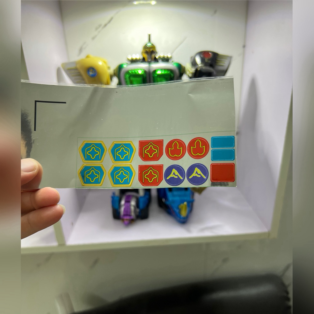 Decal Gao Muscle, tem dán gao Muscle chân tê giác size DX