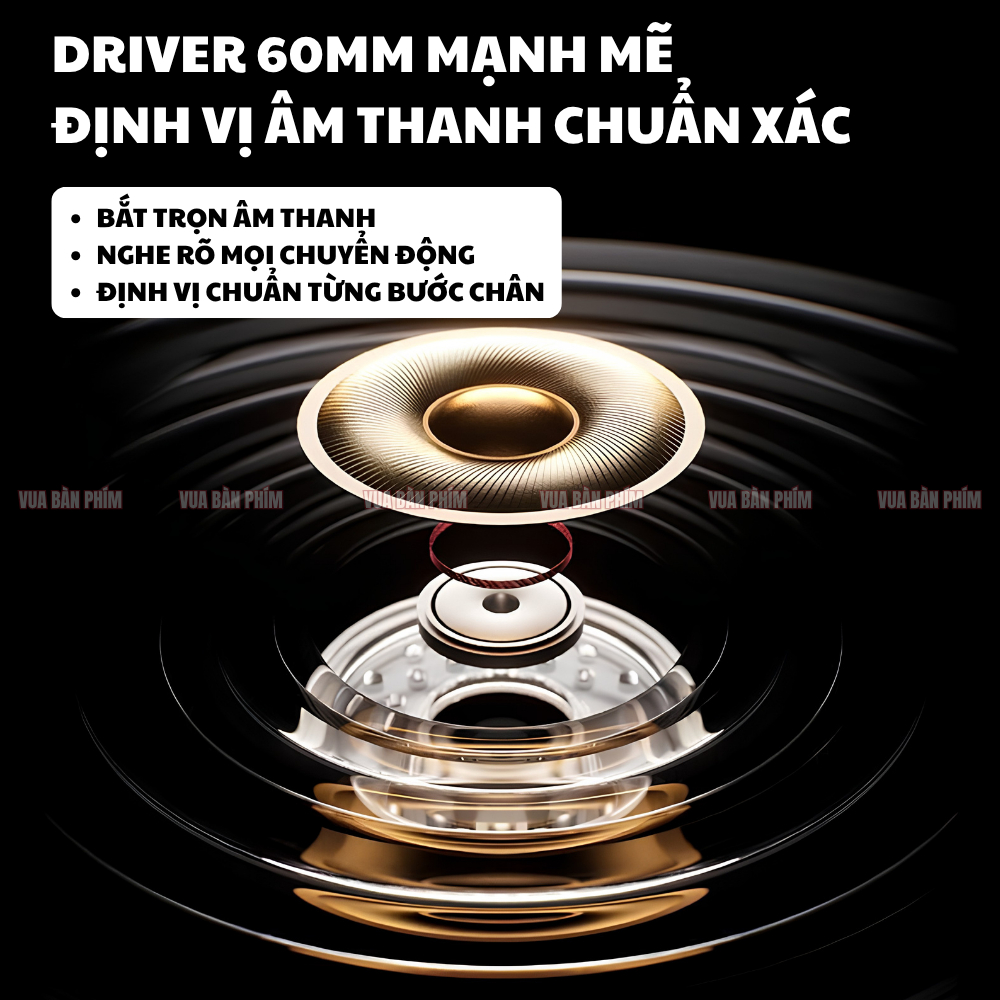 Tai nghe Mchose không dây V9 Turbo+ 3mode , âm thanh chân thực, độ trễ cực thấp , mic khử tiếng ồn ,hỗ trợ chơi game fps | BigBuy360 - bigbuy360.vn