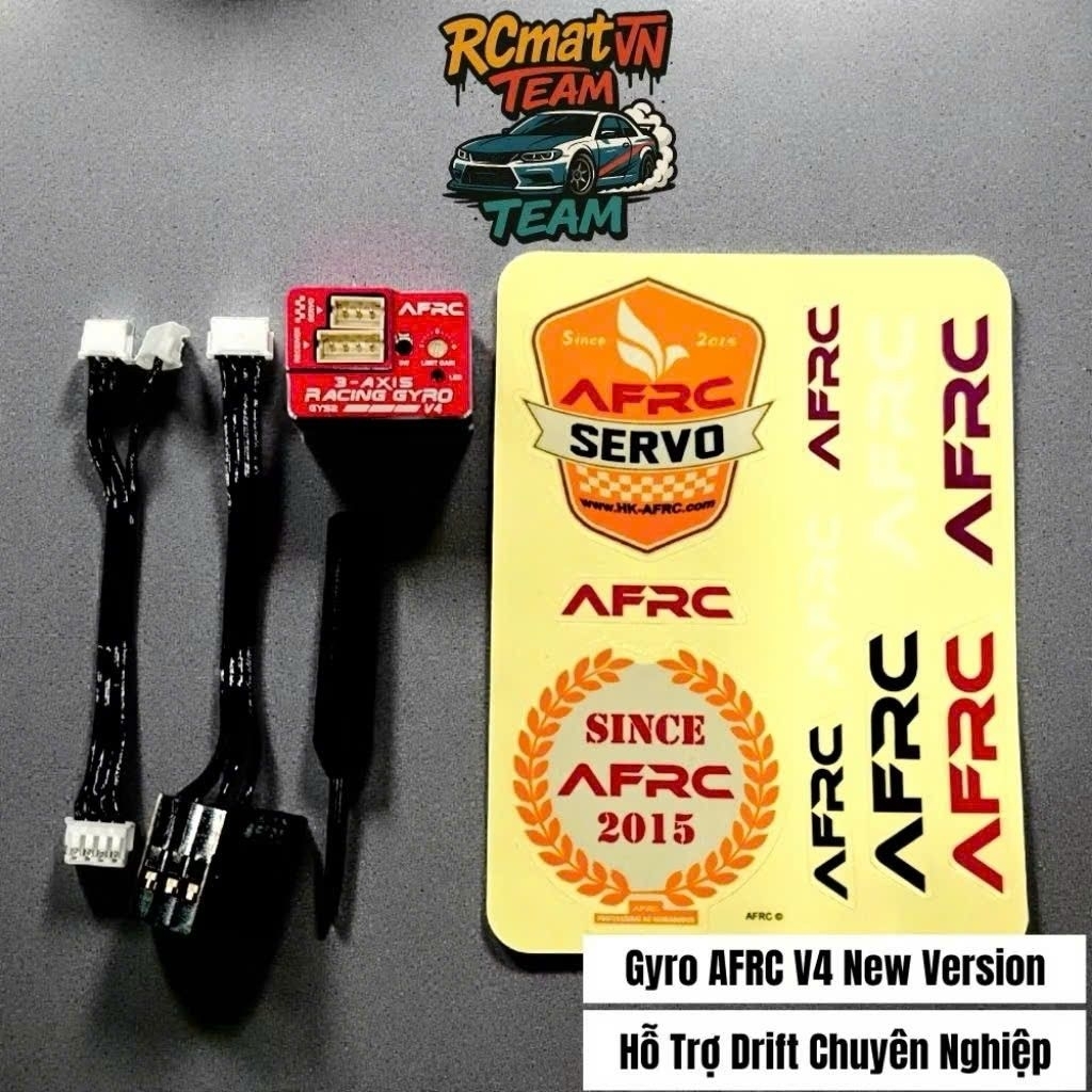 Gyro AFRC V4 2025 Chính Hãng Dành Cho Xe Drift 1:24 1:10 – Cân Bằng Drift Siêu Nhạy, Tùy Chỉnh Nhiều