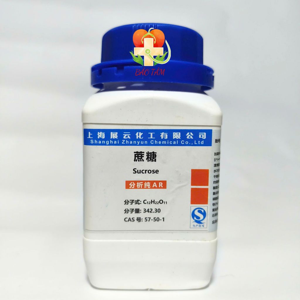 Hóa chất : Đường Sucrose C12H22O11 500g