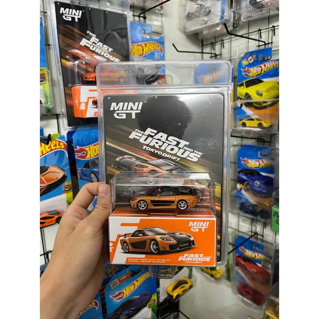 Xe mô hình Mini GT Mazda Rx7 Fast and Furious sự kiện MDX NEWCARD