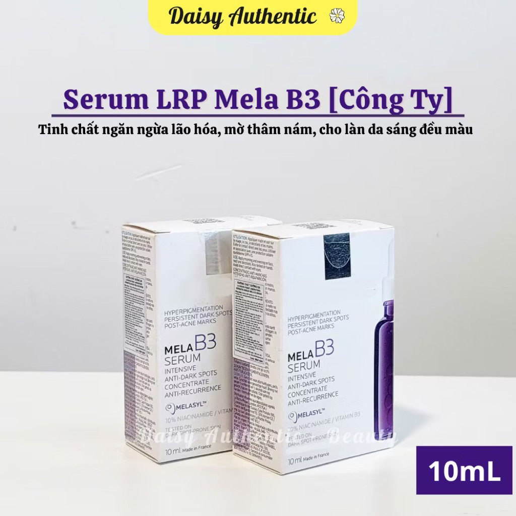 10ml Serum Mela B3 LRP - Sáng da, mờ thâm nám | Daisy Authentic