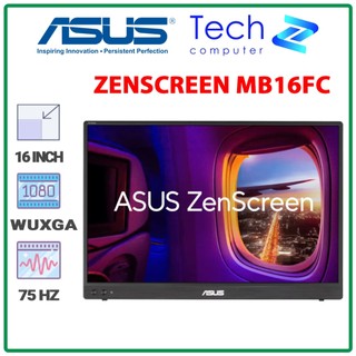 Màn Hình Di Động ASUS ZenScreen MB16FC 16 Inch WUXGA IPS 75Hz USB-C Chính Hãng