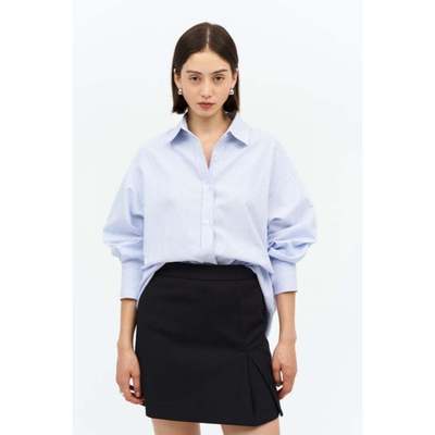 Áo sơ mi Basic Oversize Shirt (form cũ) MONO TALK nhiều màu, mềm mát, hạn chế nhăn T10001FT