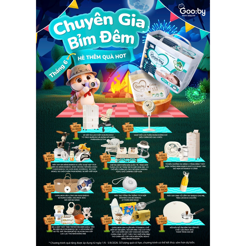 Quà Tặng ưu đãi mua SP Gooby 1.2026