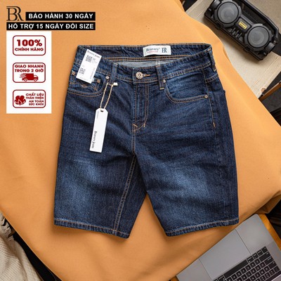 Short Jean BR Premium Nam Cao Cấp Co Giãn Mềm Mịn Thoáng Mát Form Chuẩn Trẻ Trung BRAVERY