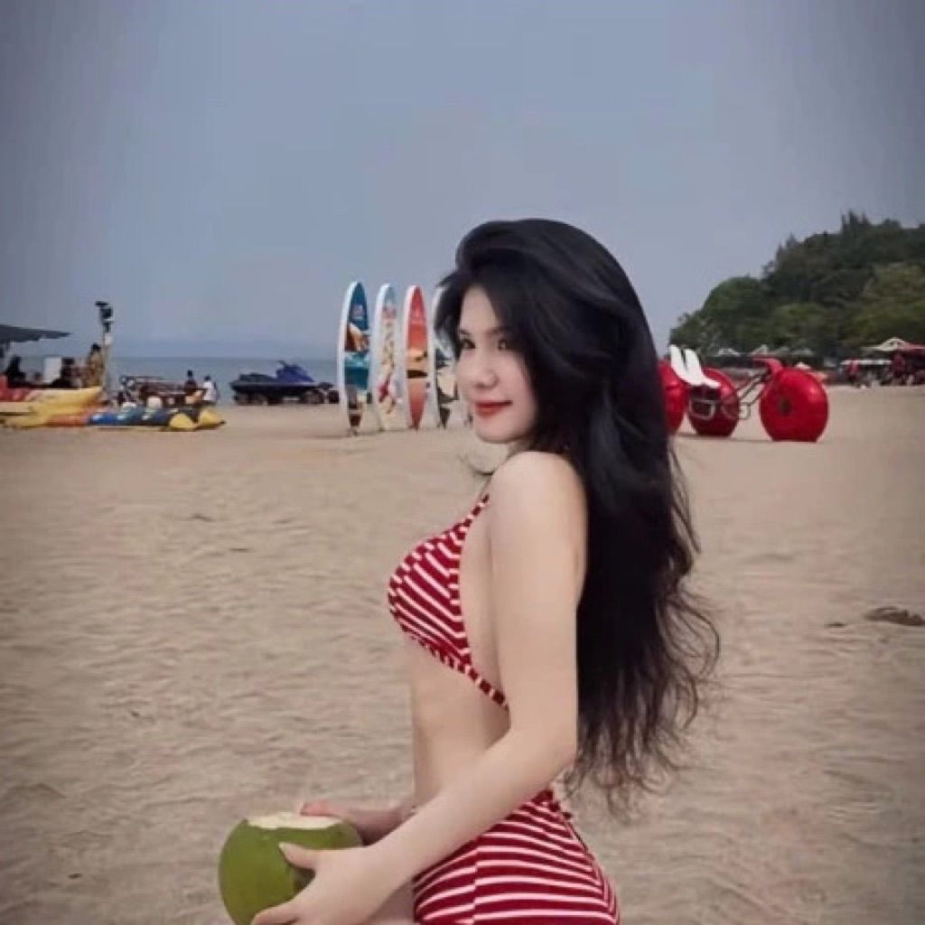 Sét Bikini, Đồ Bơi  2 Mảnh Sọc Quần Mini, Áo Tam Giác Co Giản 4 Chiều Tôn Dáng MALLINA | BigBuy360 - bigbuy360.vn