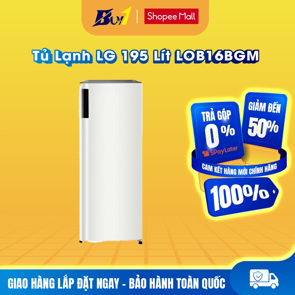 LOB16BGM - Tủ Lạnh LG 195 Lít LOB16BGM - Hàng Chính Hãng