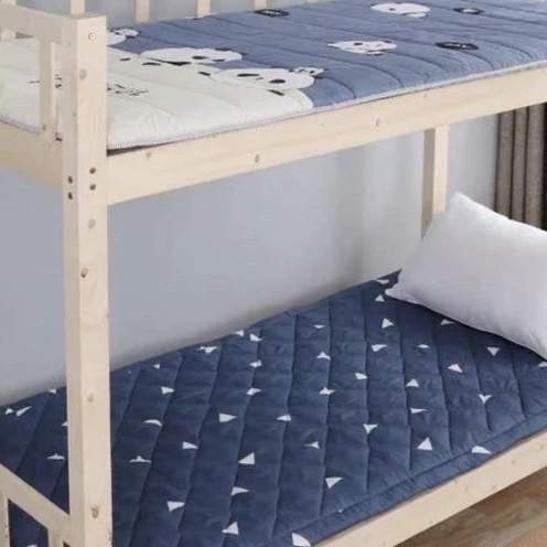 Tấm nệm ngủ văn phòng gấp gọn size 90x2m topper mỏng, hàng loại 1