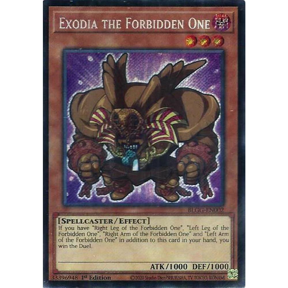 (PhUyên) Thẻ bài TCG-UK Exodia the Forbidden One - Battles of Legend: Glorious Gallery (BLGG)
