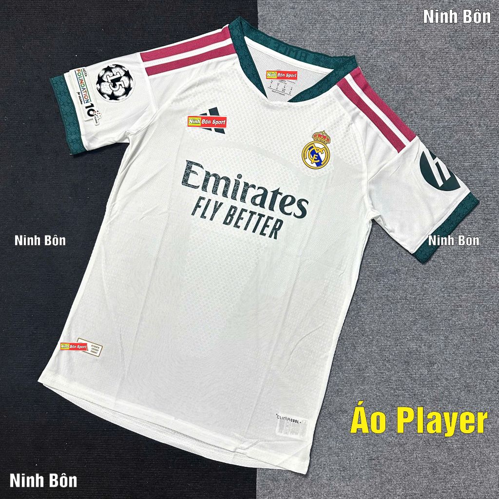 Áo Bóng Đá Player CLB CLB Real Sân Nhà 26/27 - Hàng Nhập Khẩu Thailand - Chỉ Có Áo
