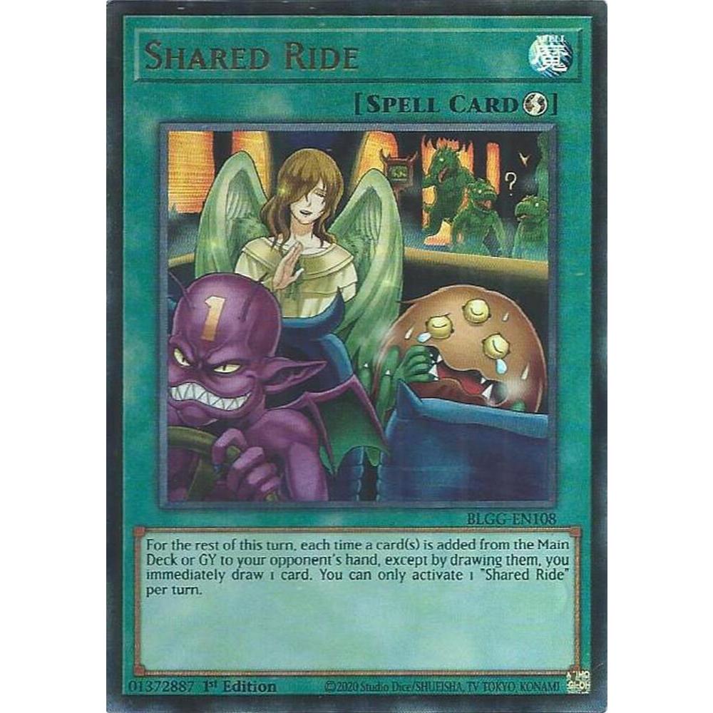 (PhUyên) Thẻ bài TCG-UK Shared Ride - Battles of Legend: Glorious Gallery (BLGG)